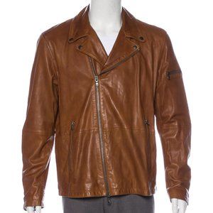 John Varvatos Star U.S.A. Lambskin Leather Jacket w/ Tags